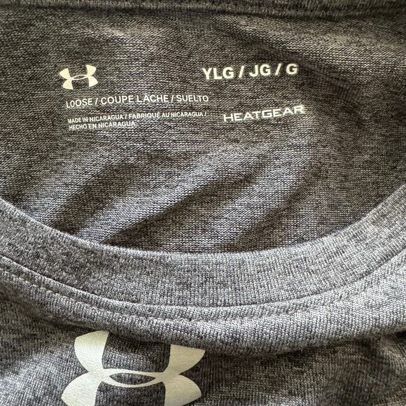 Under Armour Dri Fit 'Schenectady Chargers' Long Sleeve Tee in Gray - Picture 6 of 6